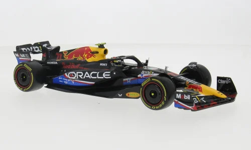 „Red Bull RB19“, Formulė 1, Ostino GP, 2023, „Oracle Red Bull Racing“, „Red Bull“, #11, S.Perezas, 1:24 „Bburago“