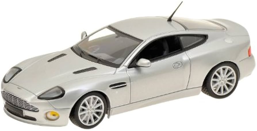 ASTON MARTIN VANQUISH S - 2004 - SIDABRINIS 1:43 Minichamps