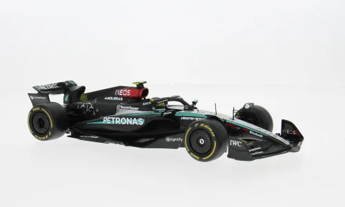„Mercedes AMG W15“, „Formulė 1“, 2024 m., Nr. 44, L.Hamiltonas, 1:24 Bburago