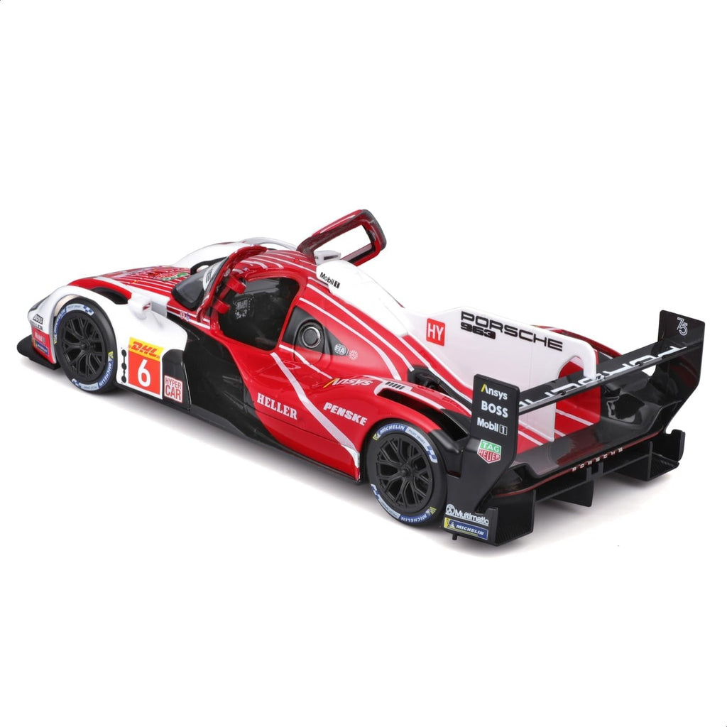 „Porsche 963“, 2024 m., „Porsche Penske Motorsport“, Nr. 6, 1:24 Bburago