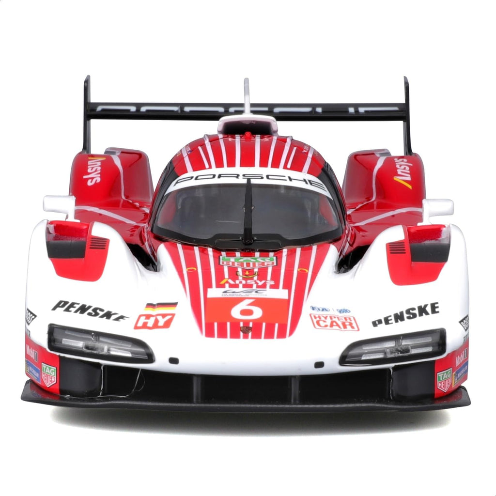 „Porsche 963“, 2024 m., „Porsche Penske Motorsport“, Nr. 6, 1:24 Bburago