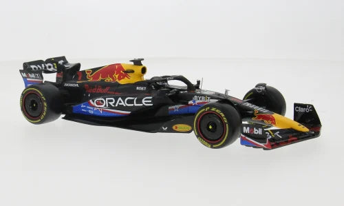 „Red Bull RB19“, Formulė 1, Ostino GP, 2023, „Oracle Red Bull Racing“, „Red Bull“, #1, M.Verstappen, 1:24 „Bburago“