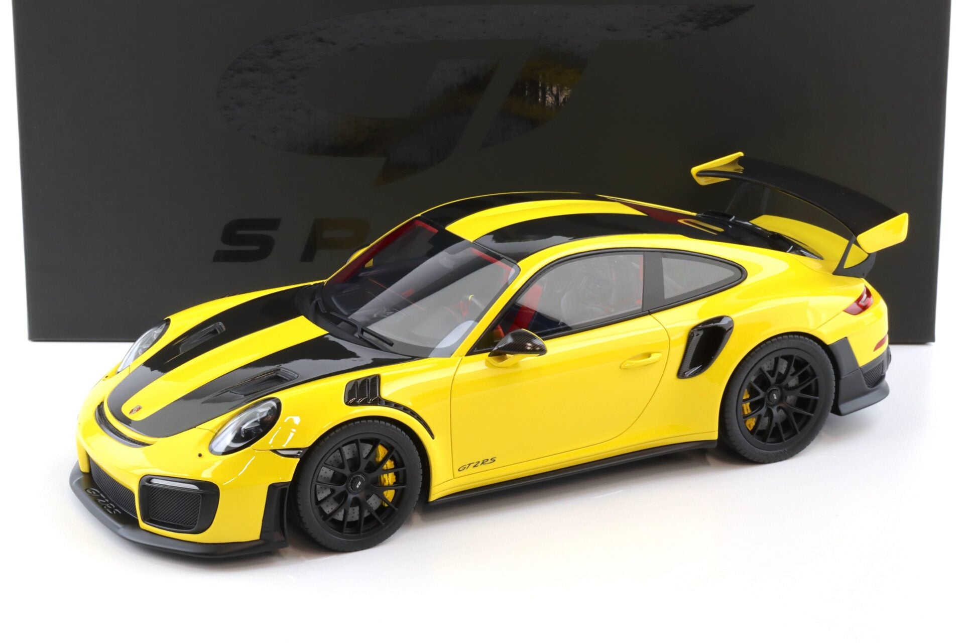 Porsche 911 (991.2) GT2 RS 2018 Geltona 1:12