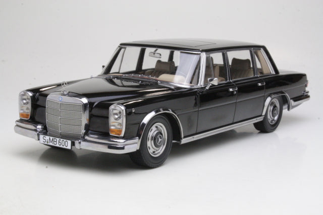 Mercedes 600 SWB W100 1963 juodas 1:18 KK-Scale