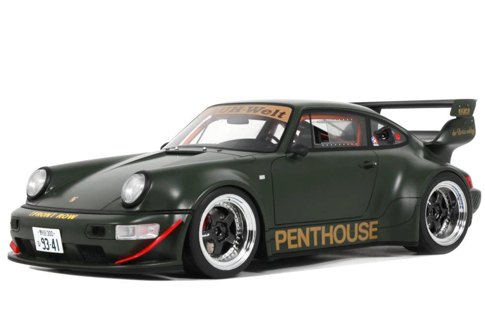 Porsche 911 (964) RWB Penthouse 2025 žalia 1:18
