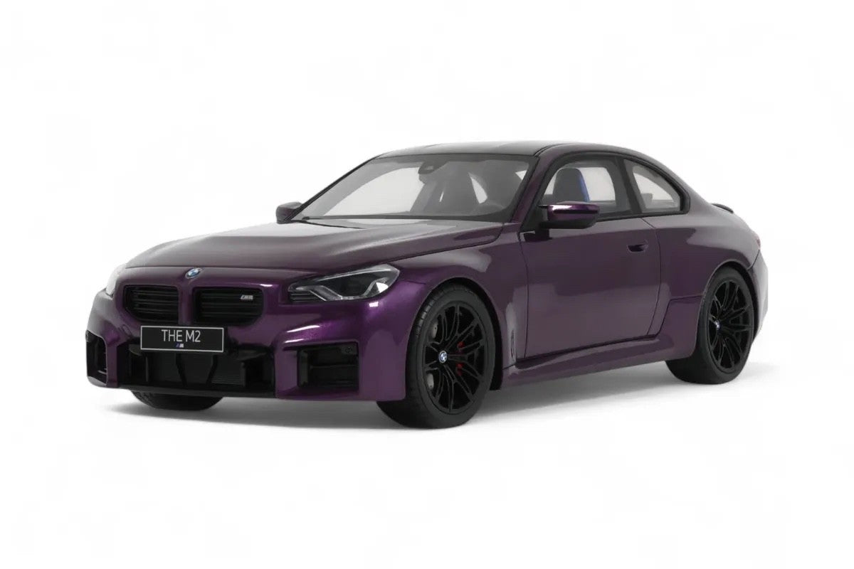 BMW M2 Coupe G87 Violetinė 2023 1:18